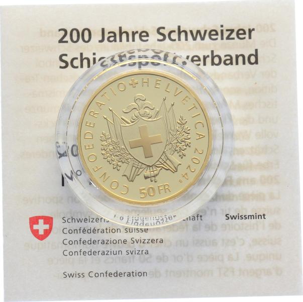 50 Franken 2024 200 Jahre SSV