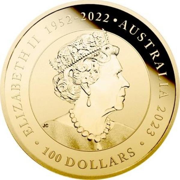 Australien 100 Dollars Schwan - 1 Unze Feingold
