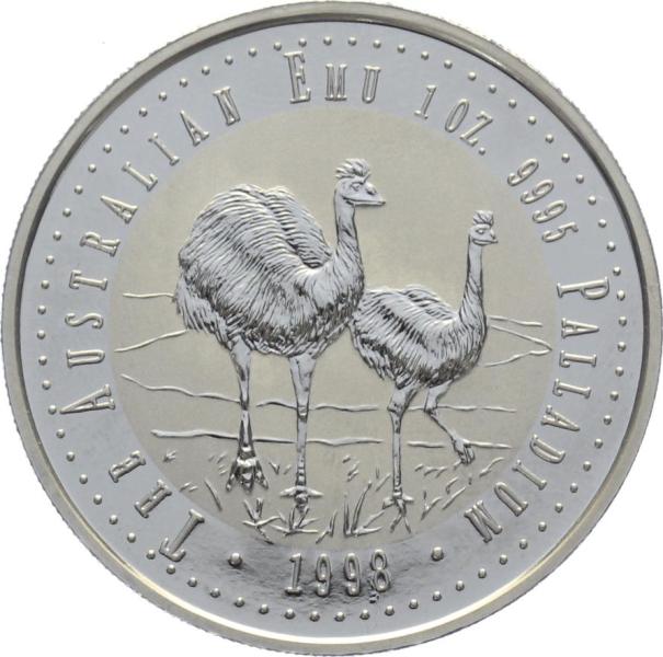 Australien 40 Dollars Emu - 1 Unze Palladium