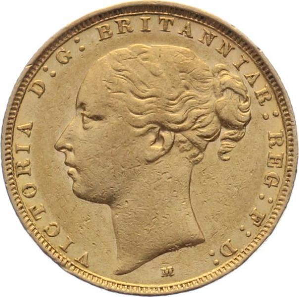 Australien 1 Sovereign 1882 M - Victoria