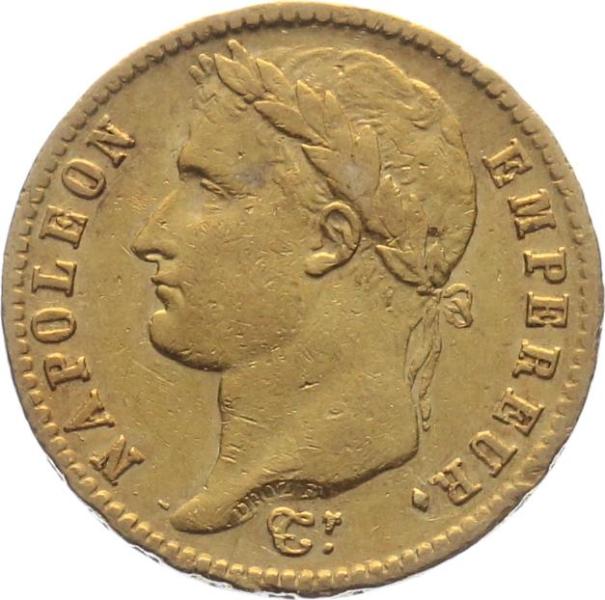 Frankreich 20 Francs 1813 A - Napoleon Empereur