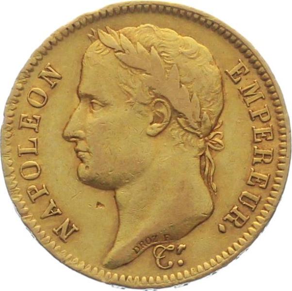 Frankreich 40 Francs 1811 A - Napoleon Empereur