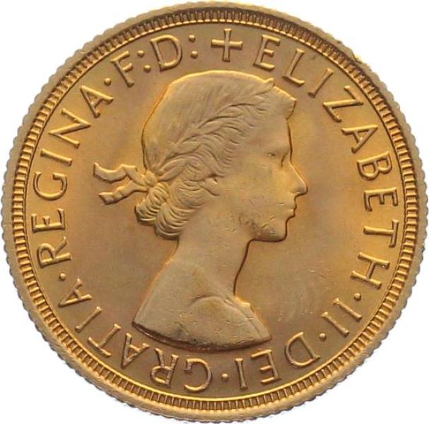 Grossbritannien Sovereign 1967 - Elisabeth II.