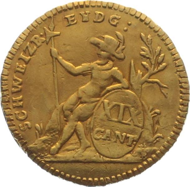 Luzern 10 Franken 1804 - Krieger