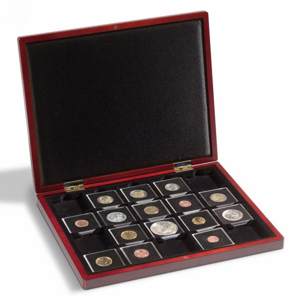 Münzenetui Carrée "de Luxe" für 20 quadratische Münzenkapseln