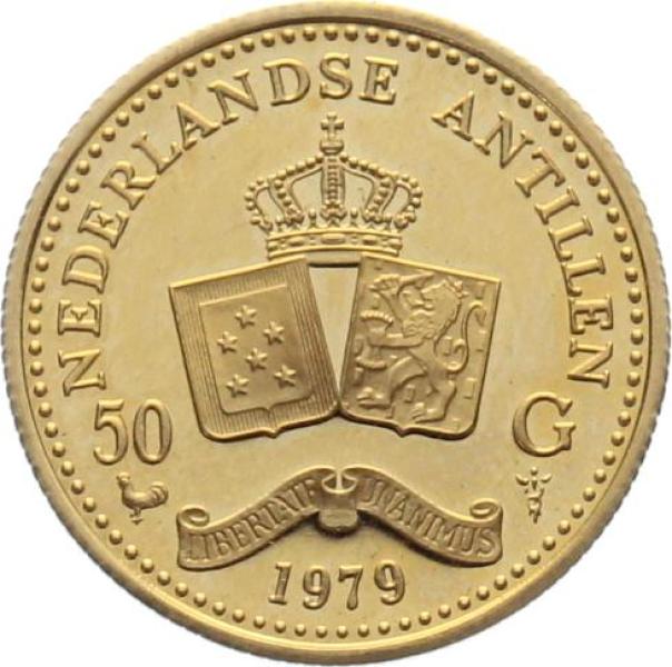 Niederländische Antillen 50 Gulden 1979 - Wilhelmina