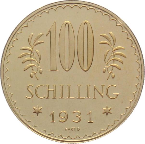 Österreich 100 Schilling 1931