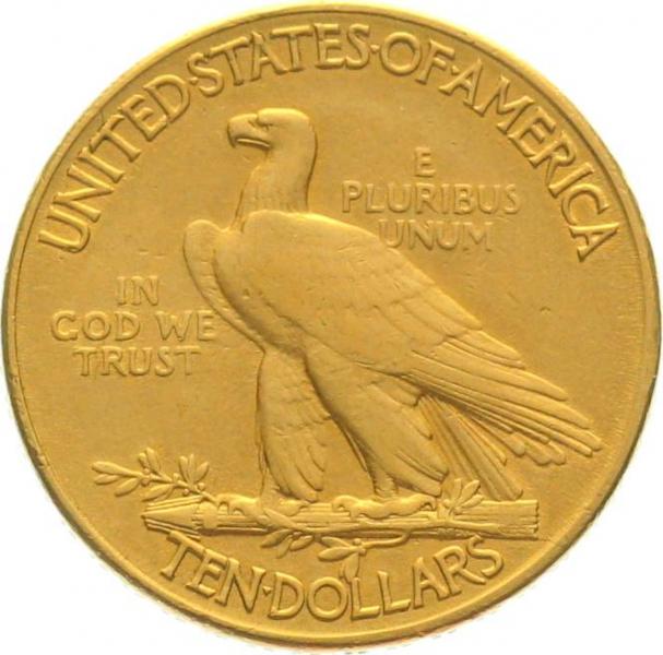 USA 10 $ 1910 o. Mzz. - Indianer
