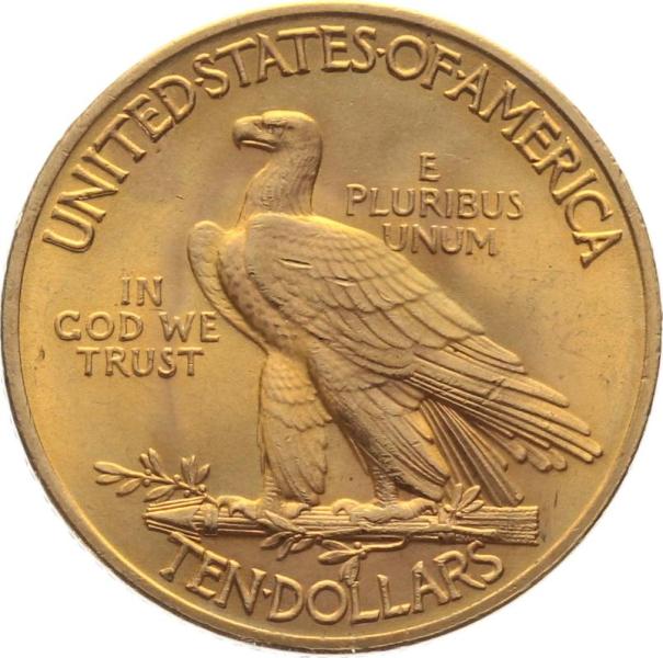 USA 10 $ 1932 o. Mzz. - Indianer