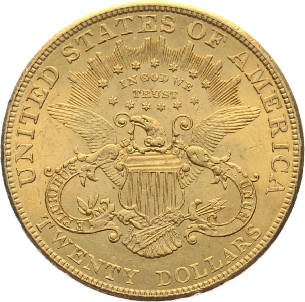 USA 20 $ 1904 o. Mzz. - Double Eagle