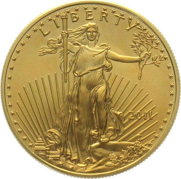 USA 50 $ 2011 Golden Eagle - 1 Unze Feingold