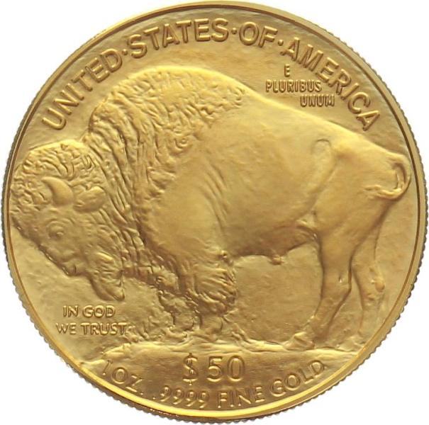 USA 50 Dollars 2006 - 2009 Buffalo - 1 Unze Feingold