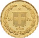 20 Franken 1888 B - Helvetia