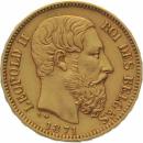 Belgien 20 Francs 1871 - Leopold II.