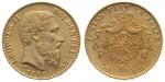 Belgien 20 Francs 1882 Leopold II.