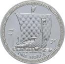 Isle of Man 1 Noble 1983, '84, '85, '86 - 1 Unze Platin