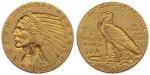 USA 5 $ 1908 D Indian Head